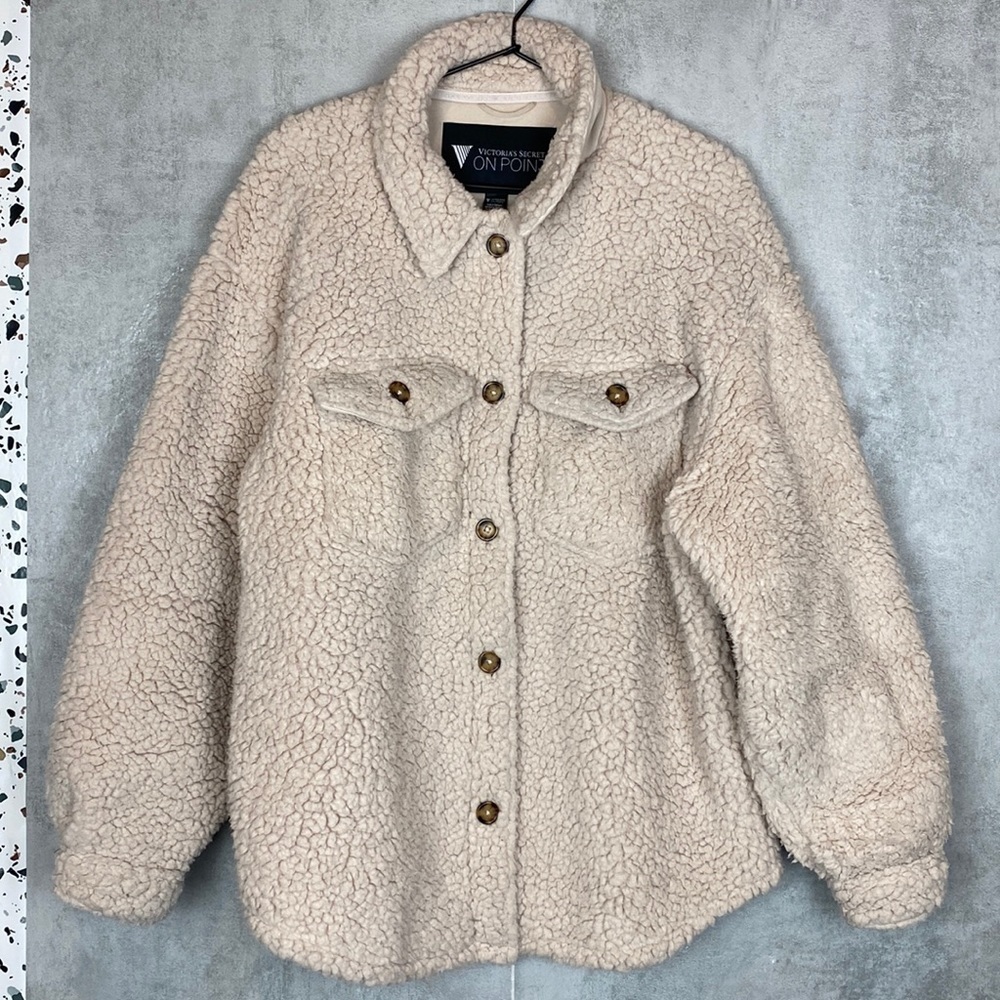 Victorias Secret sherpa shacket - Picture 2 of 5